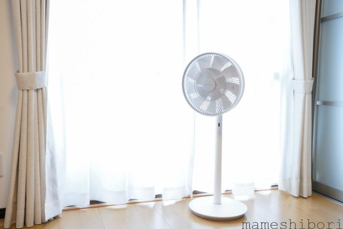 静かで風質が最高！バルミューダの扇風機 The Green Fan【EGF-1700 