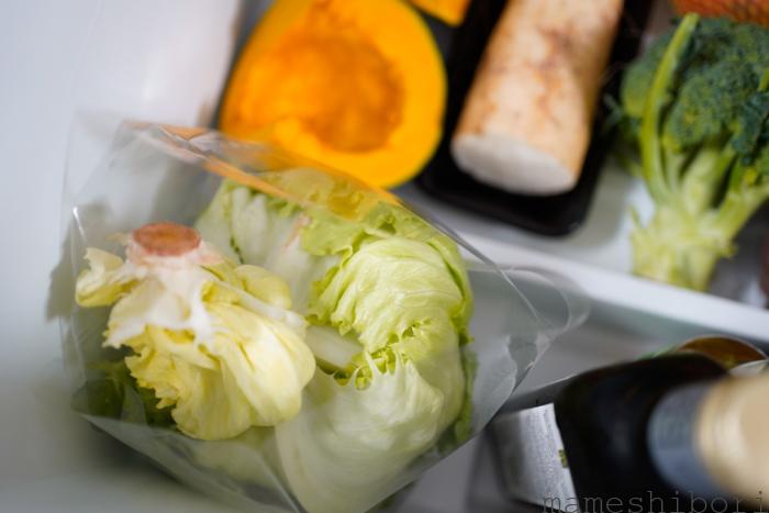 東芝 冷蔵庫 ベジータ VEGETA GR-R460FK野菜室真ん中 ビニールは剥がしましょう